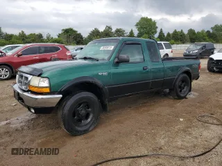 1999 Ford Ranger XL with VIN 1FTZR15V3XTA23465, listed as a Copart auction lot 58588015 with 238,695 mi miles and Salvage title. Bid and sale history available at DreamBid. Image 1.