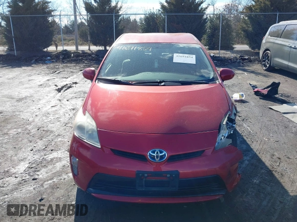 2012 Toyota Prius One with VIN JTDKN3DU1C5423301, listed as a IAAI auction lot 41691854 with 91,239 mi miles and . Bid and sale history available at carsss.com. Image 13.