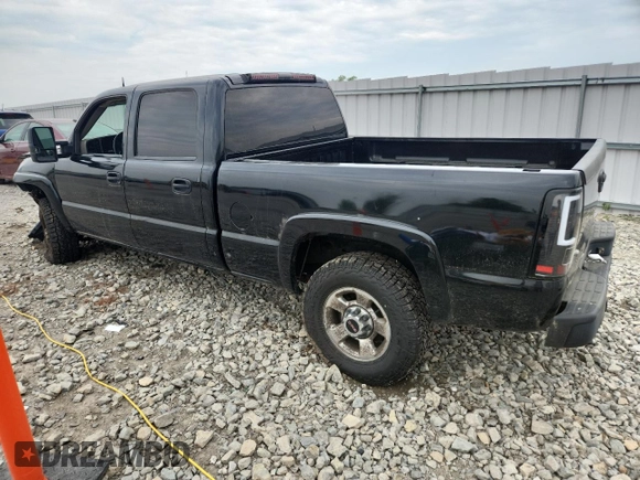 2005 GMC Sierra 2500HD SLE z VIN 1GTHK23U35F816096, wystawiony jako Copart lot #60911045 z przebiegiem 155 164 mil mil oraz Czysty tytuł • Clean title. Historia ofert i sprzedaży dostępna na DreamBid. Obrazek 2.