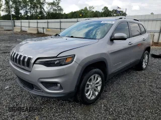 2019 Jeep Cherokee Latitude z VIN 1C4PJLCB0KD297048, wystawiony jako Copart lot #54733175 z przebiegiem 37 240 mil mil oraz Szkoda całkowita • Salvage title. Historia ofert i sprzedaży dostępna na DreamBid. Obrazek 1.