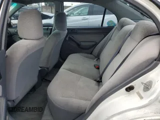 2001 Honda Civic DX with VIN 2HGES16281H614582, listed as a Copart auction lot 44421255 with 257,612 mi miles and Salvage Title. Bid and sale history available at carsss.com. Image 10.