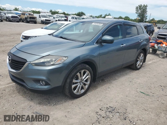 2013 Mazda CX-9 Grand Touring with VIN JM3TB3DA2D0400652, listed as a Copart auction lot 64034265 with 104,339 mi miles and Clean title. Bid and sale history available at DreamBid. Image 1.