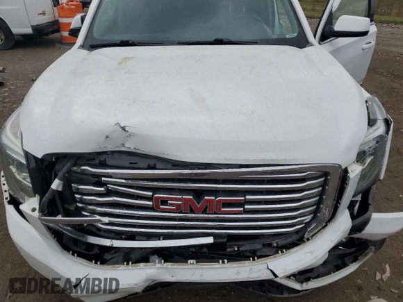2017 GMC Yukon XL SLE with VIN 1GKS2FKC2HR215016, listed as a Copart auction lot 49651765 with 144,603 mi miles and Salvage Title. Bid and sale history available at carsss.com. Image 12.