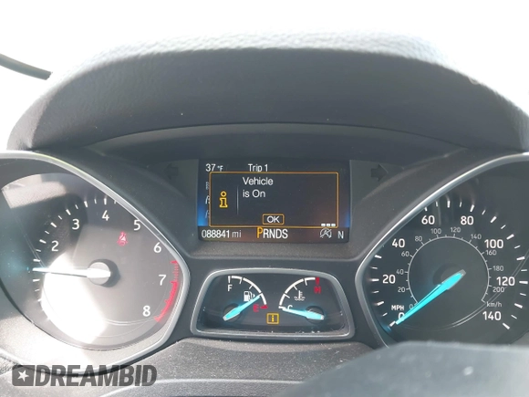 2019 Ford Escape Titanium with VIN 1FMCU9J97KUB85528, listed as a IAAI auction lot 41708344 with 88,841 mi miles. Bid and sale history available at carsss.com. Image 7.