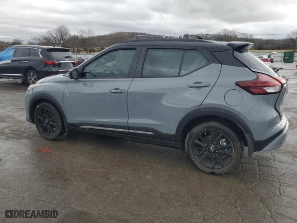 2024 Nissan Kicks SR with VIN 3N1CP5DV2RL512518, listed as a Copart auction lot 47966065 with 11,944 mi miles and Salvage Title. Bid and sale history available at carsss.com. Image 2.