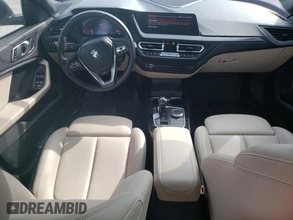 2021 BMW 2 Series 228i with VIN WBA53AK01M7J01235, listed as a Copart auction lot 54838915 with 40,327 mi miles and Salvage title. Bid and sale history available at DreamBid. Image 8.