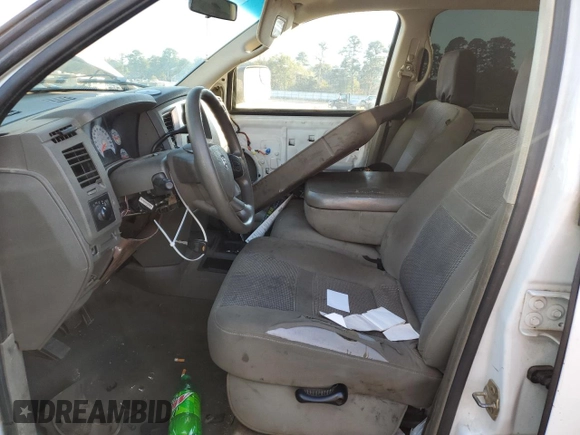 2007 Dodge 2500 Laramie with VIN 3D7KS29C37G702398, listed as a Copart auction lot 82026444 with 353,233 mi miles and Salvage Title. Bid and sale history available at DreamBid. Image 7.