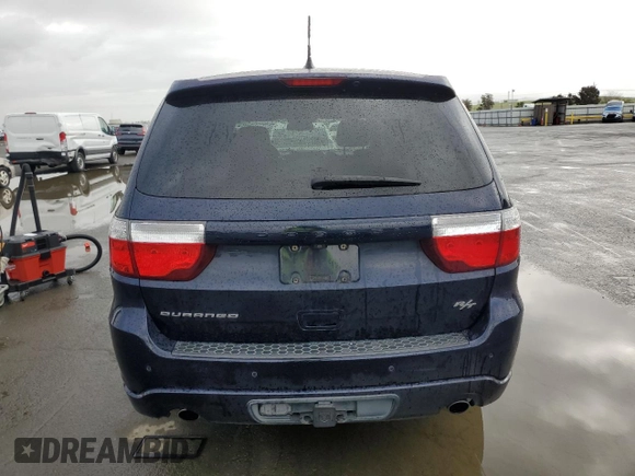 2012 Dodge Durango R/T with VIN 1C4SDHCT6CC204676, listed as a Copart auction lot 51338545 with 155,812 mi miles and Salvage title. Bid and sale history available at DreamBid. Image 6.