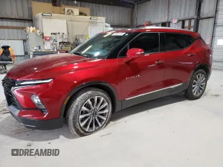 2024 Chevrolet Blazer Premier with VIN 3GNKBLR46RS176901, listed as a Copart auction lot 48924245 with 11,309 mi miles and Salvage title. Bid and sale history available at DreamBid. Image 1.