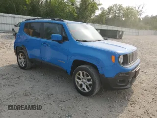 2015 Jeep Renegade Latitude z VIN ZACCJBBT4FPC03571, wystawiony jako Copart lot #58923295 z przebiegiem 45 031 mil mil oraz Czysty tytuł • Clean title. Historia ofert i sprzedaży dostępna na DreamBid. Obrazek 4.