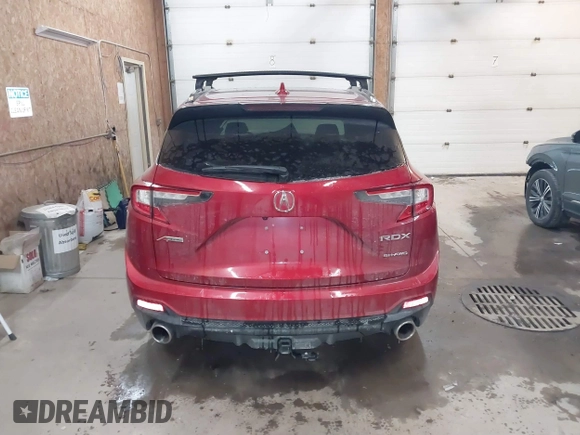 2021 Acura RDX w/A-Spec Package with VIN 5J8TC2H61ML036648, listed as a IAAI auction lot 41509780 with 30,847 mi miles. Bid and sale history available at carsss.com. Image 17.
