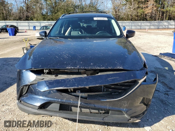 2022 Mazda CX-9 Touring Plus with VIN JM3TCBAY6N0612559, listed as a Copart auction lot 87203824 with 50,636 mi miles and Salvage Title. Bid and sale history available at carsss.com. Image 5.
