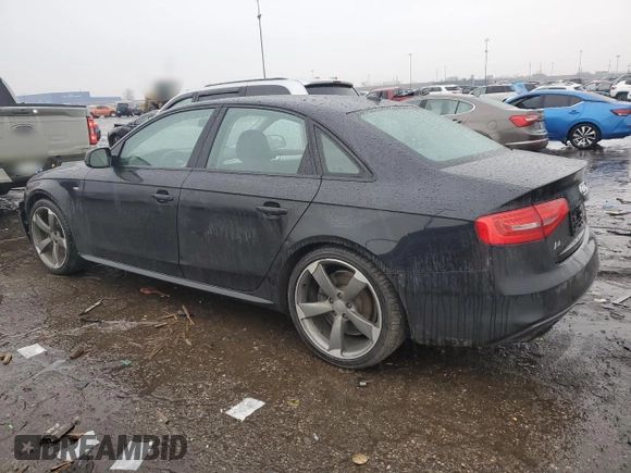 2014 Audi A4 Premium Plus with VIN WAUFFAFL2EN034769, listed as a Copart auction lot 46026165 with 127,228 mi miles and Clean Title. Bid and sale history available at carsss.com. Image 2.
