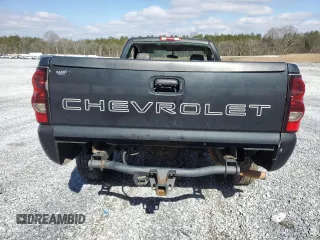 2005 Chevrolet Silverado 1500 Work Truck with VIN 1GCEC14Z95Z255227, listed as a Copart auction lot 46175915 with 144,609 mi miles and Salvage Title. Bid and sale history available at carsss.com. Image 6.
