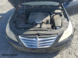 2010 Hyundai Genesis with VIN KMHGC4DFXAU107087, listed as a Copart auction lot 78236034 with 214,147 mi miles and Salvage Title. Bid and sale history available at carsss.com. Image 12.