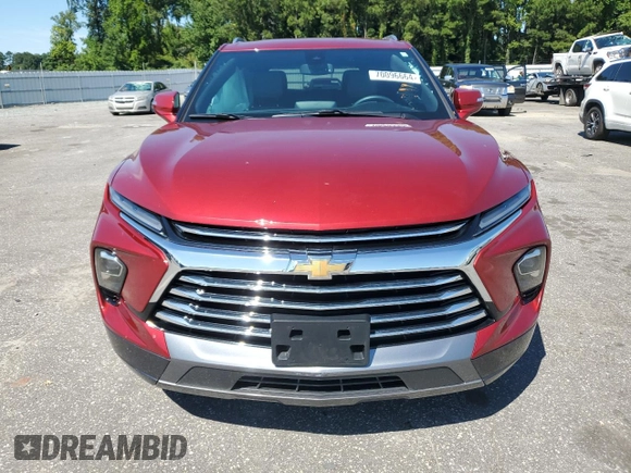 2023 Chevrolet Blazer Premier z VIN 3GNKBFRS4PS119996, wystawiony jako Copart lot #70096664 z przebiegiem 19 179 mil mil oraz Szkoda całkowita • Salvage title. Historia ofert i sprzedaży dostępna na DreamBid. Obrazek 5.