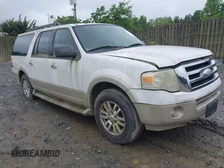 2009 Ford Expedition Max Eddie Bauer z VIN 1FMFK18539LA02424, wystawiony jako IAAI lot #42327603 z przebiegiem 194 448 mil mil oraz . Historia ofert i sprzedaży dostępna na DreamBid. Obrazek 1.