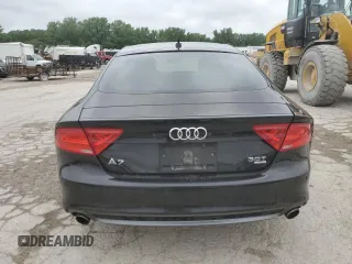 2014 Audi A7 Prestige with VIN WAU2GAFC0EN131545, listed as a Copart auction lot 57294245 with 117,646 mi miles and Salvage title. Bid and sale history available at DreamBid. Image 6.