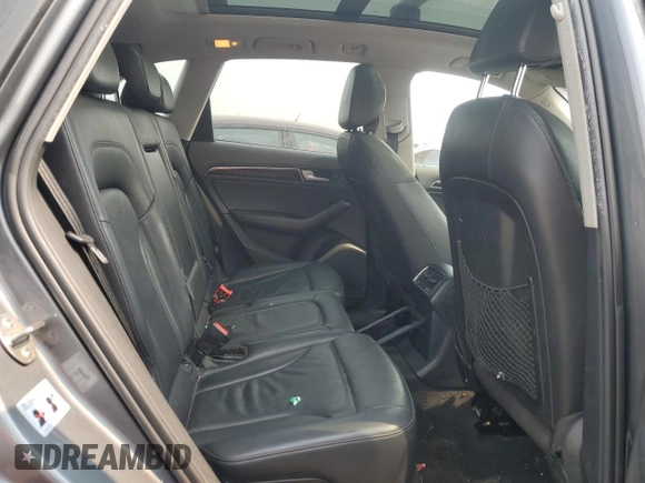 2013 Audi Q5 Premium Plus with VIN WA1LFAFP8DA033425, listed as a Copart auction lot 58250535 with 85,015 mi miles and Salvage title. Bid and sale history available at DreamBid. Image 10.