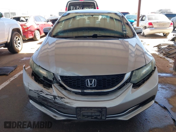 2015 Honda Civic Sedan SE with VIN 19XFB2F70FE098628, listed as a IAAI auction lot 41722712 with 92,493 mi miles. Bid and sale history available at carsss.com. Image 12.