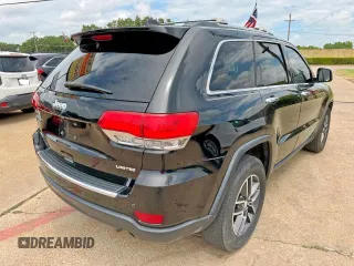 2017 Jeep Grand Cherokee Limited with VIN 1C4RJFBGXHC764210, listed as a Copart auction lot 64637485 with 180,111 mi miles and Clean title. Bid and sale history available at DreamBid. Image 4.