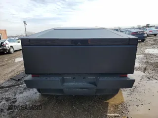 2024 Tesla Cybertruck Cyberbeast с VIN 7G2CEHEE6RA036074, выставлен на аукционе Copart как лот 46447905 с пробегом 5 909 миль миль и Списание • Salvage title. История ставок и продаж доступна на DreamBid. Изображение 6.