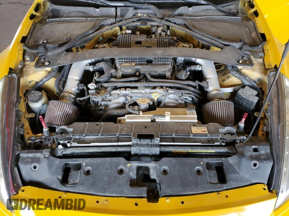 2009 Nissan 370Z with VIN JN1AZ44E09M407526, listed as a Copart auction lot 81125714 with 157,328 mi miles and Clean title. Bid and sale history available at DreamBid. Image 11.