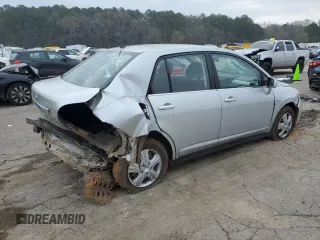 2008 Nissan Versa 1.8 S with VIN 3N1BC11E58L351603, listed as a Copart auction lot 48900765 with 245,000 mi miles and Salvage Title. Bid and sale history available at carsss.com. Image 3.