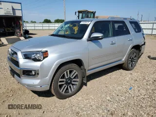 2017 Toyota 4Runner SR5 with VIN JTEBU5JR5H5439647, listed as a Copart auction lot 61839475 with 85,023 mi miles and Salvage title. Bid and sale history available at DreamBid. Image 1.