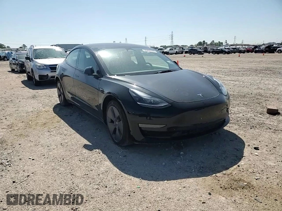 2023 Tesla Model 3 with VIN 5YJ3E1EA1PF456896, listed as a Copart auction lot 50423785 with 49,316 mi miles and Salvage title. Bid and sale history available at DreamBid. Image 10.