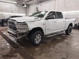 2020 Ram 2500 Big Horn with VIN 3C6UR5DL1LG185353, listed as a IAAI auction lot 41450566 with 73,123 mi miles. Bid and sale history available at carsss.com. Image 2.