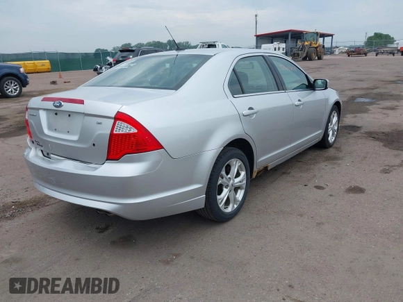2012 Ford Fusion SE with VIN 3FAHP0HA7CR125728, listed as a IAAI auction lot 42462824 with 218,404 mi miles and . Bid and sale history available at DreamBid. Image 4.