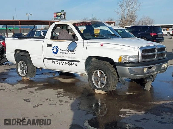 2001 Dodge 1500 z VIN 1B7HC16Y71S176840, wystawiony jako IAAI lot #41825038 z przebiegiem 136 410 mil mil oraz . Historia ofert i sprzedaży dostępna na DreamBid. Obrazek 1.