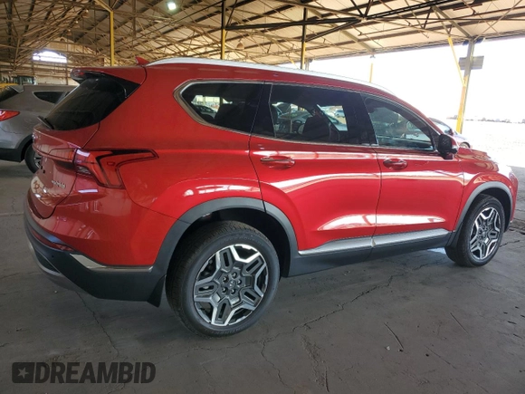 2023 Hyundai Santa Fe Hybrid SEL Premium with VIN 5NMS3DA19PH007120, listed as a Copart auction lot 78940154 with 17,673 mi miles and Salvage Title. Bid and sale history available at carsss.com. Image 3.