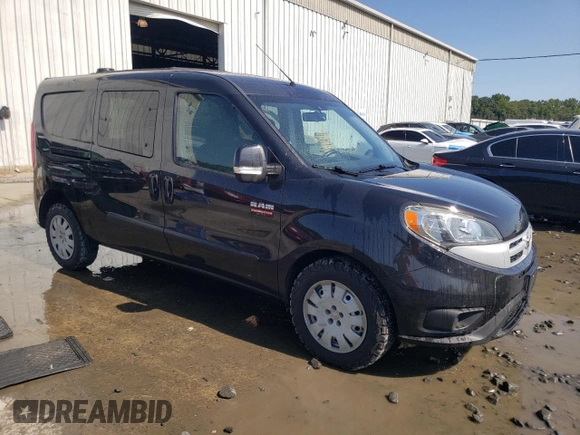 2017 Ram ProMaster City Cargo Tradesman SLT with VIN ZFBERFBB0H6E11846, listed as a Copart auction lot 70185354 with 119,302 mi miles and Clean Title. Bid and sale history available at DreamBid. Image 4.
