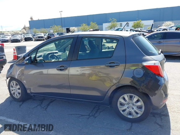 2013 Toyota Yaris L with VIN JTDKTUD36DD545176, listed as a IAAI auction lot 41953993 with 108,626 mi miles. Bid and sale history available at carsss.com. Image 15.