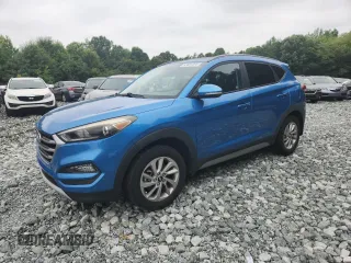 2017 Hyundai Tucson Sport with VIN KM8J33A27HU312183, listed as a Copart auction lot 63001395 with 90,518 mi miles and Clean title. Bid and sale history available at DreamBid. Image 1.
