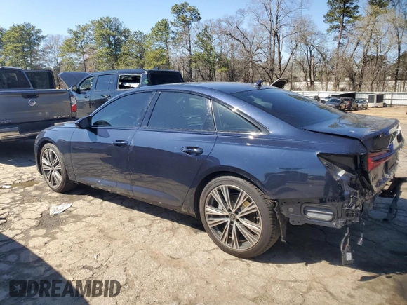 2024 Audi A6 Premium z VIN WAUD3BF21RN006383, wystawiony jako Copart lot #48121235 z przebiegiem Nie podano mil oraz Szkoda całkowita • Salvage title. Historia ofert i sprzedaży dostępna na DreamBid. Obrazek 2.