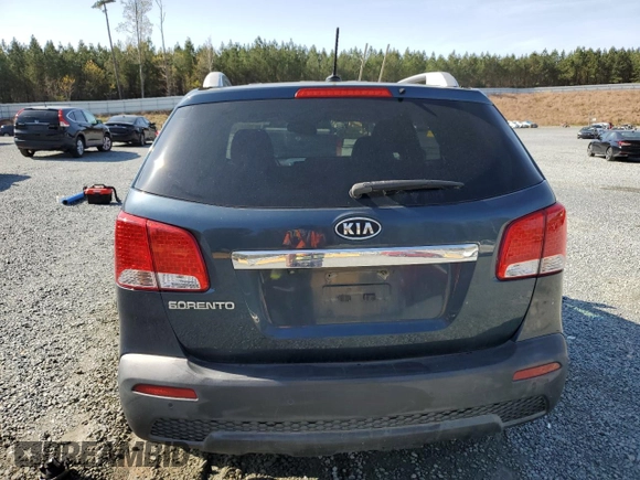2011 Kia Sorento LX with VIN 5XYKT3A11BG154397, listed as a Copart auction lot 51229365 with 149,922 mi miles and Salvage Title. Bid and sale history available at carsss.com. Image 6.