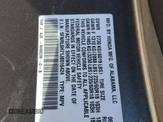 2018 Honda Odyssey EX-L z VIN 5FNRL6H71JB016424, wystawiony jako Copart lot #53859505 z przebiegiem 91 669 mil mil oraz Szkoda całkowita • Salvage title. Historia ofert i sprzedaży dostępna na DreamBid. Obrazek 13.