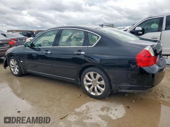 2007 Infiniti M Sport z VIN JNKAY01E07M300436, wystawiony jako Copart lot #55574655 z przebiegiem 128 599 mil mil oraz Szkoda całkowita • Salvage title. Historia ofert i sprzedaży dostępna na DreamBid. Obrazek 2.