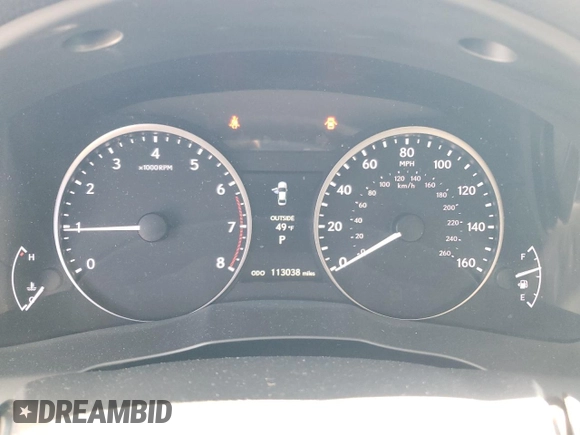 2013 Lexus ES 4dr Sdn with VIN JTHBK1GG7D2036112, listed as a Copart auction lot 87969255 with 113,038 mi miles and Salvage Title. Bid and sale history available at carsss.com. Image 9.