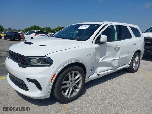 2022 Dodge Durango R/T with VIN 1C4SDJCT8NC221442, listed as a IAAI auction lot 41793537 with NaN miles. Bid and sale history available at carsss.com. Image 2.