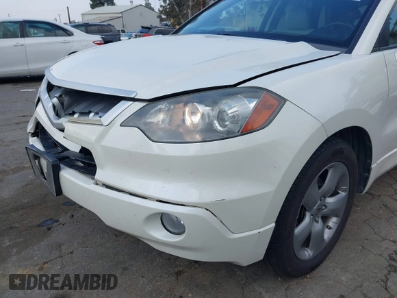 2008 Acura RDX with VIN 5J8TB18298A002176, listed as a IAAI auction lot 41461896 with 222,583 mi miles. Bid and sale history available at carsss.com. Image 12.