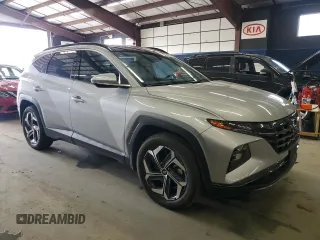 2024 Hyundai Tucson Limited with VIN 5NMJECDE5RH344465, listed as a Copart auction lot 56692455 with 9,490 mi miles and Salvage title. Bid and sale history available at DreamBid. Image 4.