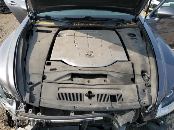 2015 Lexus LS 460 with VIN JTHCL5EF4F5025573, listed as a Copart auction lot 57178115 with 56,710 mi miles and Salvage title. Bid and sale history available at DreamBid. Image 11.