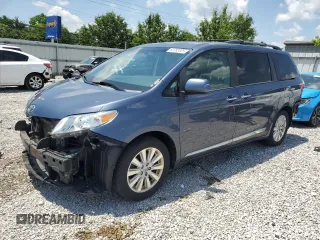 2015 Toyota Sienna Limited with VIN 5TDDK3DC4FS107883, listed as a Copart auction lot 60782825 with 182,574 mi miles and Salvage title. Bid and sale history available at DreamBid. Image 1.
