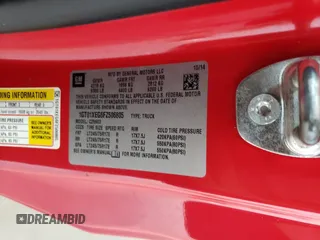 2015 GMC Sierra 1500 with VIN 1GT01XEG6FZ506805, listed as a Copart auction lot 74214214 with 183,578 mi miles and Salvage Title. Bid and sale history available at DreamBid. Image 12.