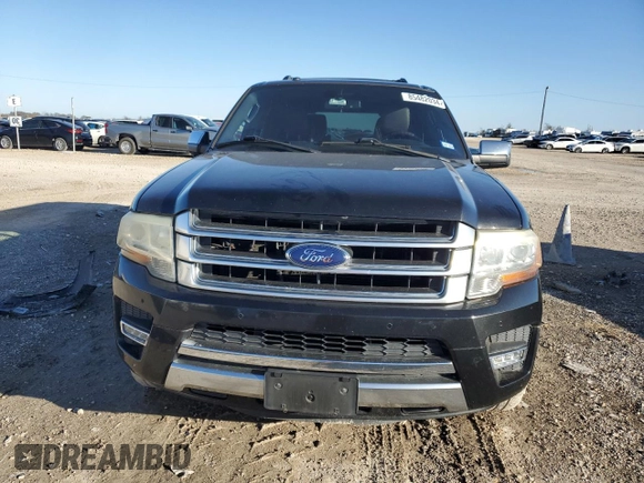 2015 Ford Expedition Platinum z VIN 1FMJU1LT1FEF26438, wystawiony jako Copart lot #85482034 z przebiegiem 165 095 mil mil oraz Czysty tytuł • Clean title. Historia ofert i sprzedaży dostępna na DreamBid. Obrazek 5.