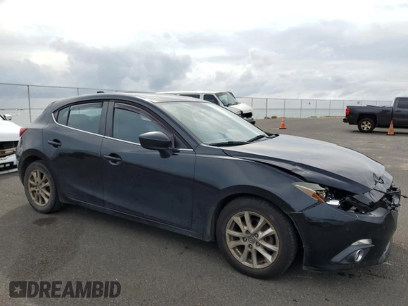 2014 Mazda 3 i Grand Touring with VIN JM1BM1M7XE1120268, listed as a Copart auction lot 43279765 with 93,075 mi miles and Salvage Title. Bid and sale history available at DreamBid. Image 4.